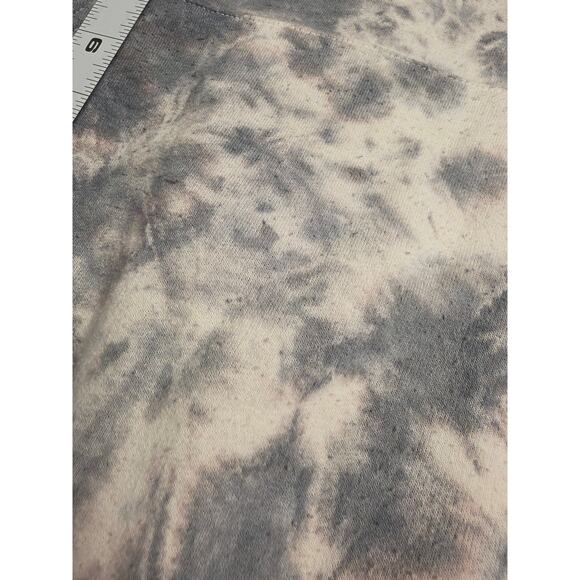 Artist Union Clothing Co Adult Medium tie-dye Hoodie Sweatshirt Grey White Cozy - Picture 7 of 8